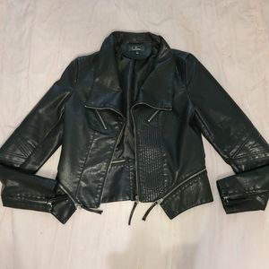 Lulu's vegan leather jacket